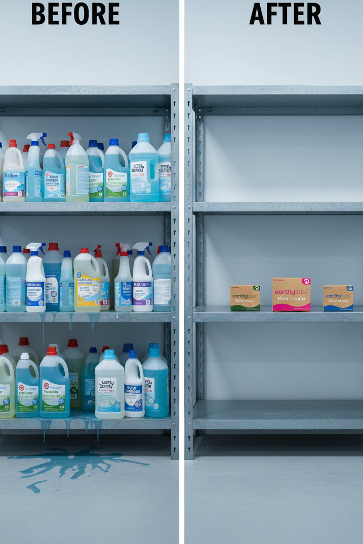 How cleaning tablets help reduce plastic from cleaning products in Australia