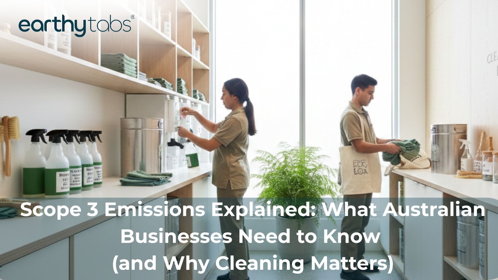Scope 3 emissions in Australia explained through sustainable cleaning practices