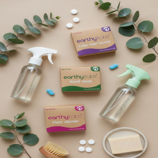 Eco cleaning tablets reducing plastic waste in Australia